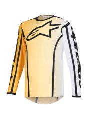 dres FLUID APEX, ALPINESTARS (červená/bílá) 2026
