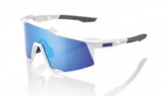 sluneční brýle SPEEDCRAFT Matte White, 100% - USA (modré sklo)
