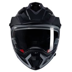 Moto helma Nolan N70-2 X 06 Classico N-Com Grigio Matte Finish 304