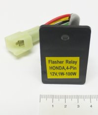 Relé 12V Highway Hawk pro LED blinkry, 4-pólové pro motocykly HONDA