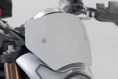 Větrný štítek CF Moto 700CL-X Heritage (22-) - stříbrný