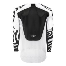 dres EVOLUTION, FLY RACING - USA 2025 (bílá/černá)