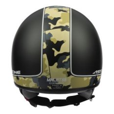 Moto přilba ASTONE MINIJET S 66 CAMO černá matná