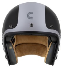 přilba Eso Jawa Panel, CASSIDA (černá perleť/antracit/stříbrná) 2024