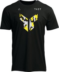 Pánské tričko s krátkým rukávem THOR Casual černé