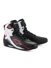 Boty FASTER-4, ALPINESTARS (černá/bílá/červená) 2025