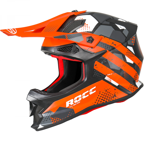 ROCC 800 Crosshelm Dekor matt silber - Barva: silber, Velikost: XL