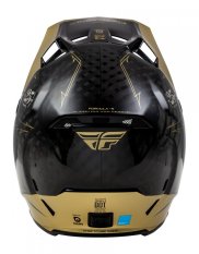 přilba FORMULA S CARBON, FLY RACING - USA (černá/zlatá)