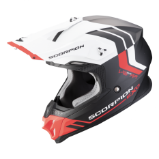 Moto přilba SCORPION VX-16 EVO AIR FUSION matná černo/červená