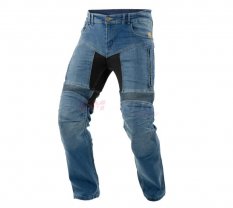 Kevlarové džíny na moto Trilobite 661 Parado blue (zkrácená verze)