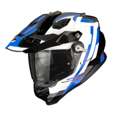 Moto přilba SCORPION ADF-9000 AIR PATROL černo/modro/bílá
