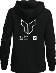 Dámská mikina s kapucí THOR HOODIE TRAX černá