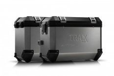TRAX ION kufry sada stříbrná. 45/45 l. Honda XL 700 V Transalp (07-12).