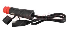 prodloužený kabel se zásuvkou 12V standard, OXFORD - Anglie (konektor SAE, délka kabelu 0,5 m)