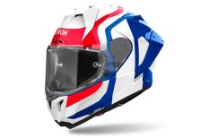 přilba GP800 Competition, AIROH (modrá/červená lesklá) 2025