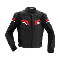 Moto bunda RICHA MATRIX 2 bílá kožená