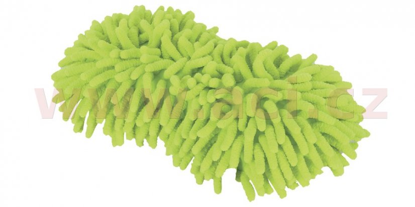 mycí houba Noodle Sponge, OXFORD (mikrovlákno, žlutá fluo)