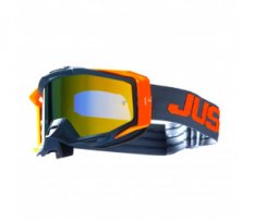 Brýle JUST1 IRIS 2.0 LOGO oranžovo/šedé