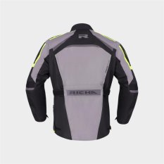 Moto bunda RICHA TUNDRA šedo/neonově žlutá