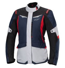 bunda STELLA ST-1 WATERPROOF, ALPINESTARS (tmavě modrá/černá/červená) 2025