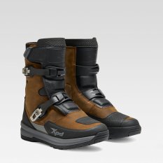 Moto boty XPD X-ADVENTURE MID H2OUT hnědé