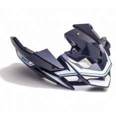 PUIG Kryt motoru Suzuki GSR 750 (07-16). Matná černá včetně samolepek