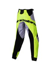 kalhoty RACER VEIL KIDS, ALPINESTARS, dětské (šedá/žlutá fluo) 2025
