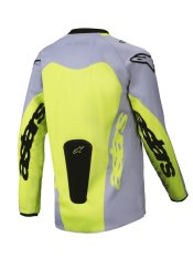 dres RACER VEIL, ALPINESTARS, dětský (šedá/žlutá fluo) 2025