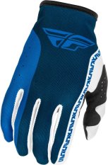 Rukavice LITE, FLY RACING - USA 2026 (modrá/bílá)