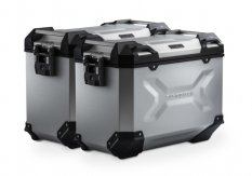 Hliníkový skříňový systém TRAX ADV HONDA CBR 500 R, CB 500 F / X - stříbrný