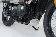 Stříbrný kryt motoru Bonneville (15-), Street (16-), Speed (18-), Thruxton (16-)