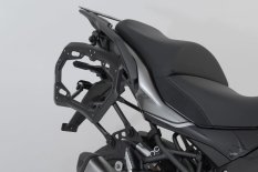 TRAX ADV sada kufrů. Černé. 45/45 l. Kawasaki Versys 1000 (18-) / 1100 (24-).