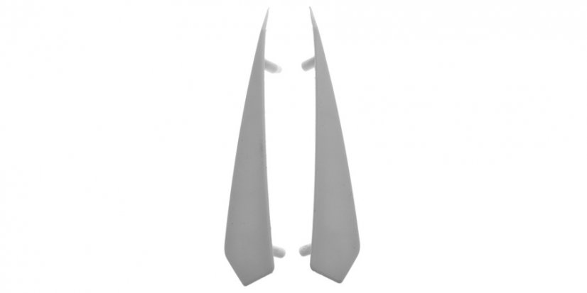 zd. kryty ventilace pro přilby AVIATOR 2.2, AIROH - Itálie (bílé)