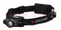 LED LENSER H5R CORE - svítilna se superledkou, čelovka dobíjecí, dosvit 200 m, záruka 7 let
