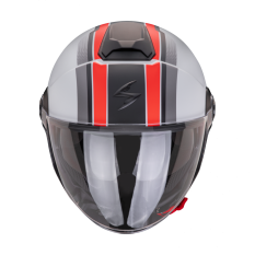 Moto přilba SCORPION EXO-CITY II VEL matná šedo/červená