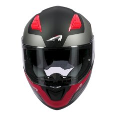Moto přilba ASTONE GT900 RACE matná neonově červeno/černá