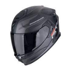 Moto přilba SCORPION GT EXO-GT SP AIR FLEX matná černo/stříbrná