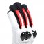 Moto rukavice DAINESE MIG 3 UNISEX černo/bílo/lava červené