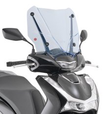 D1181BL Plexi  štít "ICE" Honda SH 125-150 (20-25)/SH 350 (21-25) -  čiré/modré