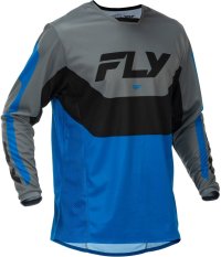 dres KINETIC, FLY RACING - USA 2026 (modrá/šedá/černá)