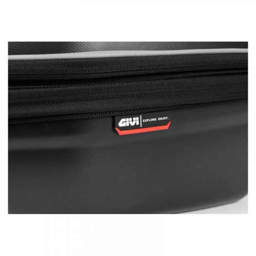 WL901 horní kufr GIVI (MONOKEY topcase) textilní thermoform, černý, rozšiřovací objem 29/34 l.