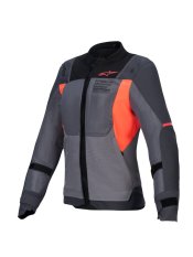 Bunda STELLA ST-2 AIR, ALPINESTARS, dámská (šedá/tmavě šedá/korálová fluo) 2025