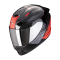 Moto přilba SCORPION EXO-1400 EVO II AIR LUMA černo/červená