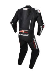 jednodílná kombinéza GP-R7, TECH-AIR ready/kompatibilní, ALPINESTARS (černá/bílá/červená fluo) 2025
