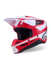 Přilba S-M3 HEAT, ALPINESTARS (červená/bílá/černá) 2026