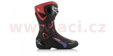 boty S-MX 6 HONDA kolekce, ALPINESTARS (černá/červená/modrá/bílá)