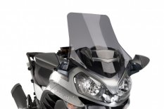 PUIG plexi štít Touring Kawasaki GTR 1400 (15-20). Tmavá kouřová