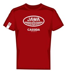 triko JAWA edice, CASSIDA (červená bordó)