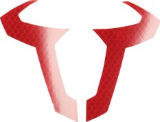 Nálepka Bull reflexní 130 x 97 mm