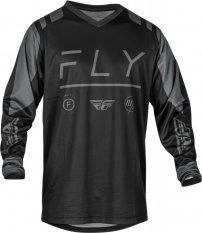 dres F-16, FLY RACING - USA 2024 (černá/šedá)